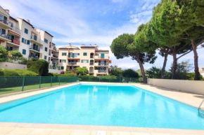 Appartement spacieux ,4 pers,Piscine & Vue mer